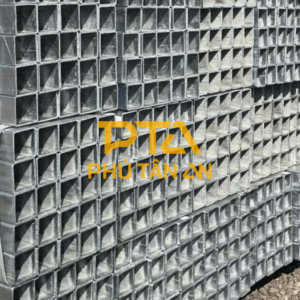 Thép hộp mạ kẽm 75×75