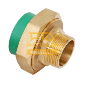 Rắc co ren ngoài bằng đồng thau